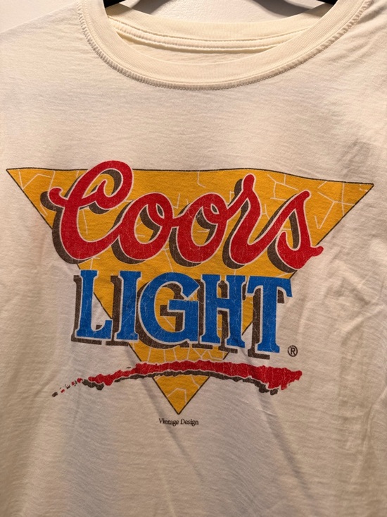 Recycled Karma Tops - Recycled Karma x Coors Light Vintage Design RARE | Size Small | NWOT
